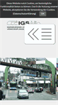 Mobile Screenshot of igs-ingenieure.de